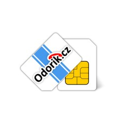 SIM karta ODORIK - síť T-mobile CZ